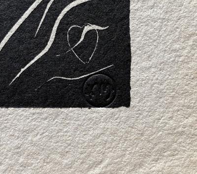 Henri MATISSE - Dancer, 1947 - Original linocut signed 2